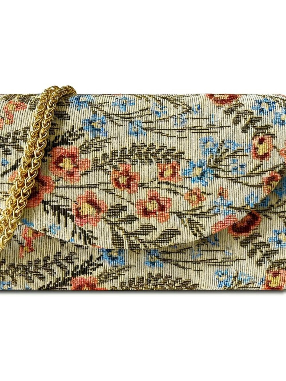Floral Evening Clutch Purses For Women Cute Embroidery Crossbody Shoulder Handba